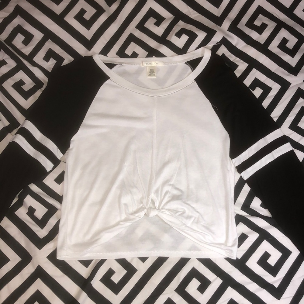 Crop top long sleeve